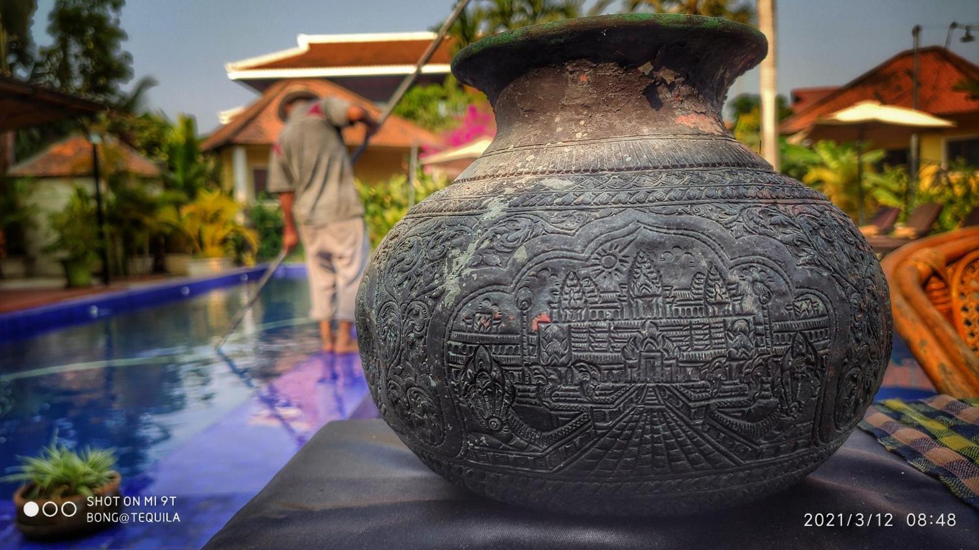 Au Cabaret Vert Battambang Esterno foto